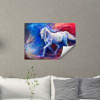 Manyetix Beyaz At Posteri