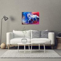 Manyetix Beyaz At Posteri