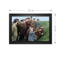 Manyetix Çerçeve Görünümlü Atatürk Posteri - 4