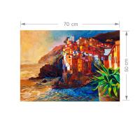 Manyetix Deniz Yamacındaki Kasaba Posteri