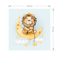 Manyetix Sevimli Aslan Çocuk Odası Posteri