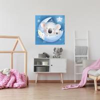 Manyetix Sevimli Koala Tasarımlı Çocuk Odası Posteri