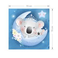 Manyetix Sevimli Koala Tasarımlı Çocuk Odası Posteri