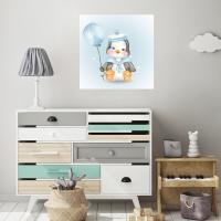 Manyetix Sevimli Penguen Çocuk Odası Posteri