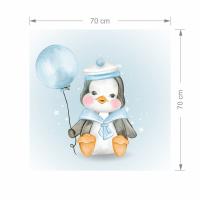 Manyetix Sevimli Penguen Çocuk Odası Posteri