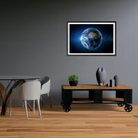 Manyetix Çerçeve Tasarımlı Dünya Posteri