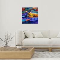 Manyetix Renkli Kayıklar Posteri