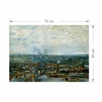 Manyetix Van Gogh Montmartre'den Paris Manzarası