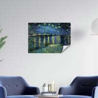 Manyetix Van Gogh Ren Nehri'nde Yıldızlı Bir Gece Posteri