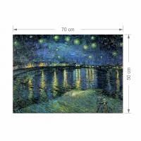Manyetix Van Gogh Ren Nehri'nde Yıldızlı Bir Gece Posteri